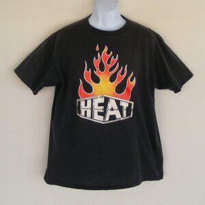 HEAT Concert Tshirt, XL, Quiet Riot Black, SS 1991